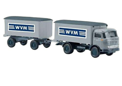 WVM Mercedes Benz LP 321 ボックストレーラー 251582/ Wiking 1/87  模型 ミニカー