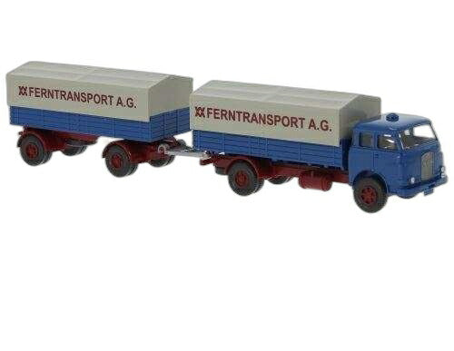 WM Ferntransport A.G. MAN Pausbacke/ Wiking 1/87  模型 ミニカー