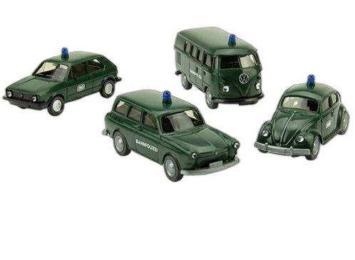 Deutsche Bundesbahn Volkswagen 1600/ Wiking 1/87  模型 ミニカー
