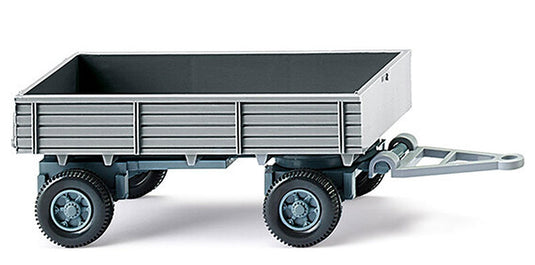 Drawbar Trailer in Alpine BlueHigh Quali / Wiking 1/87 トラック商用車 模型
