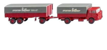 Spedition Beibner Henschel HS 14/16/ Wiking 1/87  模型 ミニカー