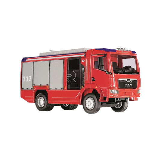 Feuerwehr MAN TGM Rosenbauer AT 2020 043196 / Wiking 1/43 建設機械模型 工事車両