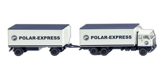 Polarexpress Volvo F88 冷蔵 ボックス/ Wiking 1/87  模型 ミニカー