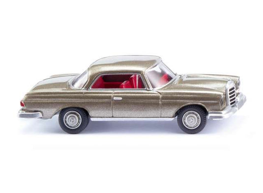 メルセデスベンツ 250 SE クーペ ミンクグレーメタリック Mercedes 1/87 / Wiking 1/87 ミニカー