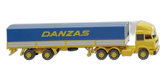 Danzas Iveco プラットフォーム セミトレーラー 051703/ Wiking 1/87  模型 ミニカー
