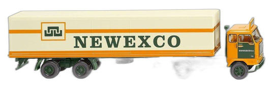Newexco Volvo F88 ボックス セミトレーラー 054202/ Wiking 1/87  模型 ミニカー