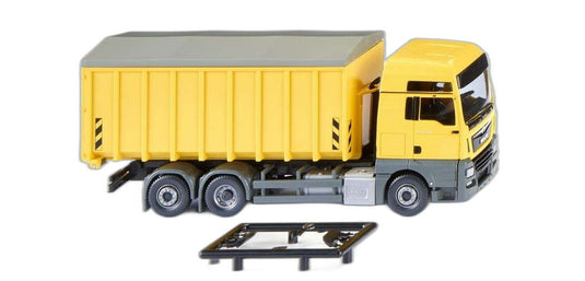 MAN TGX Euro 6c Meiller ロールオフ/ Wiking 1/87  模型 ミニカー
