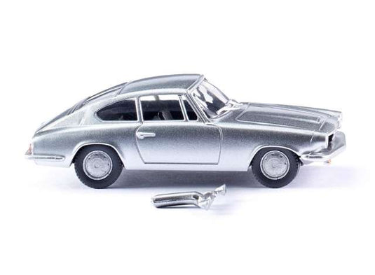 BMW 1600 GT クーペ シルバー BMW 1600 GT ヘルパ 1/87 ミニカー / Wiking 1/87 ミニカー