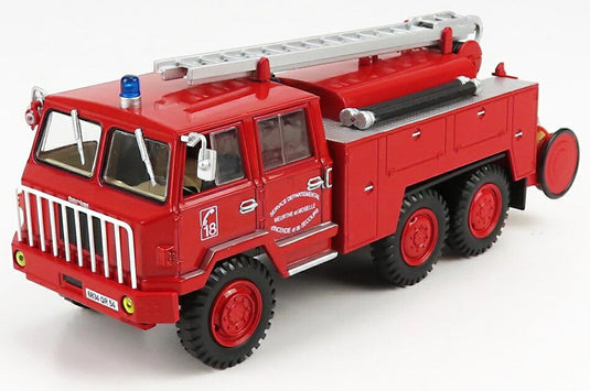 BERLIETベルリエ FF 6x6 タンク車 トラック フランス 1971 レッド CENTAURIA-WORLD-TRUCK-FIRE-ENGINE-POMPIERS-FEUERWEHR / EDICOLA 1/43 ミニカー