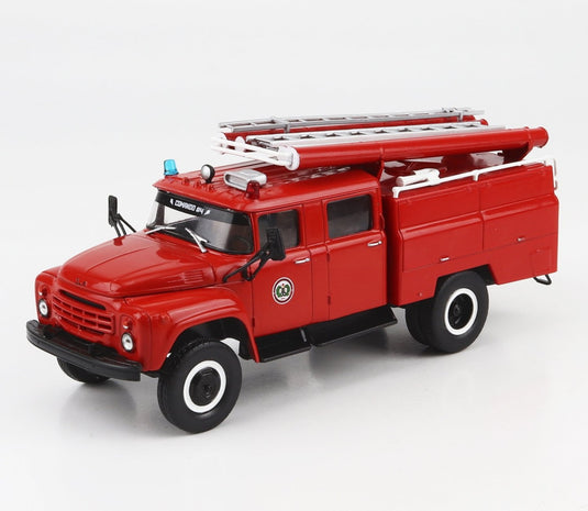 ATS 40 ZIL 130 ダブルキャビン タンク車 トラック キューバ 1965 レッド CENTAURIA-WORLD-TRUCK-FIRE-ENGINE-POMPIERS-FEUERWEHR / EDICOLA 1/43 ミニカー