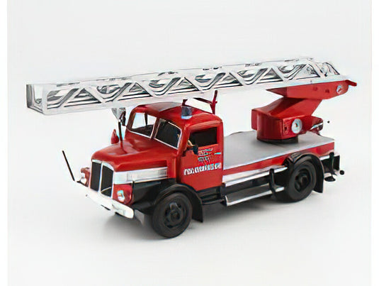 IFA - S4000 DL25 TRUCK SCALA FEUERWEHR EST GERMANIA 1965 - RED SILVER/EDICOLA 1/43模型モデルキット