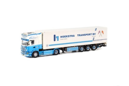 Scania R(5)Topline 4x2 Thermoking 冷凍トレーラー HOEKSTRA / WSI 1/50 建設機械模型 工事車両