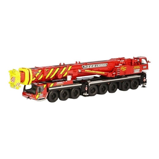 リープヘル Liebherr LTM 1500 8.1 モバイルクレーン NEEB & SCHUCH仕様 / WSI 1/50 ミニカー 建設機械模型 工事車両