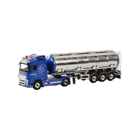 Gentenaar Transport Volvo FH04 Globetrotter Tanke Liquid 0 トレーラー / WSI 1/50 建設機械模型 工事車両