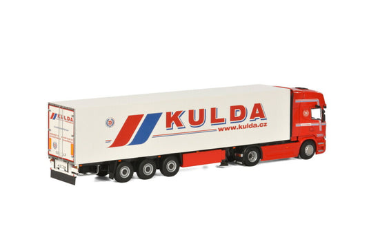 Scaniaスカニア STREAMLINE 4X2 REEFER TRAILER リーファートレーラー 3 AXLE Zdenek Kulda s.r.o. / WSI 1/50 建設機械 模型