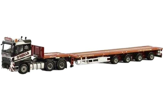 O’Neills Heavy Haulage Volvo FH04 Sleeper トラクタ / WSI 1/50 建設機械模型 工事車両