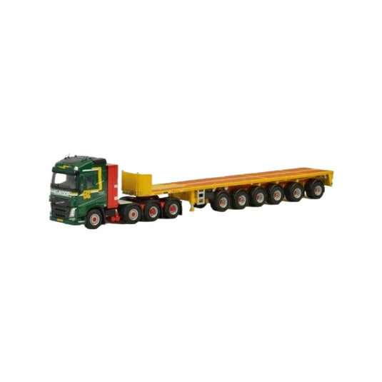 Heijkoop VOLVO FH4 GLOBETROTTER 8x4 BALLAST TRAILER  トレーラー / WSI 1/50 建設機械模型 工事車両