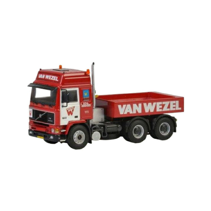 Van Wezel Volvo F16 Globetrotter ballast Box  トラック / WSI 1/50 建設機械模型 工事車両