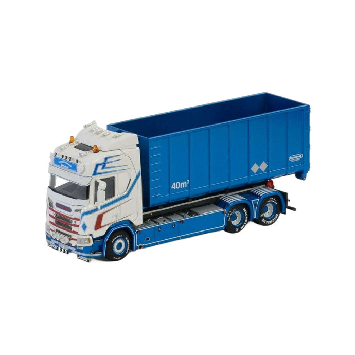 Loods Akeri AB Scania R Highline CR20H Hooklift System Hooklift Container 40m?  トラック / WSI 1/50 建設機械模型 工事車両