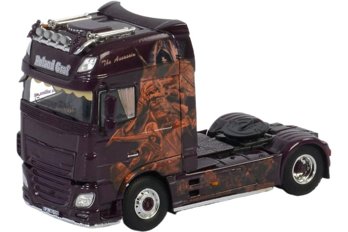 Roland Graf DAF XF Super Space Cab トラック / WSI 1/50 建設機械模型 工事車両