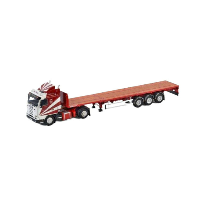 Ron Wood Scania 3er Serie Streamline fleet trailer  トレーラー / WSI 1/50 建設機械模型 工事車両