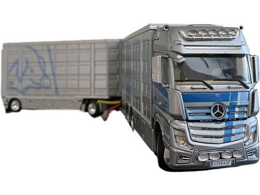 de Pablo Arribas Mercedes-Benz Actros MP4 トラクタヘッド / WSI 1/50 建設機械模型 工事車両