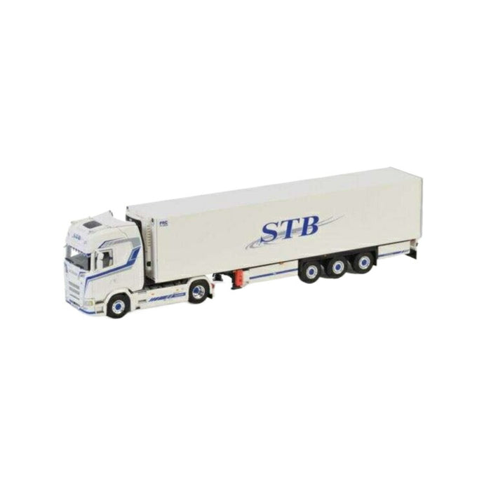 STB Scania S Highline CS20H Reefer Trailer  トレーラー / WSI 1/50 建設機械模型 工事車両