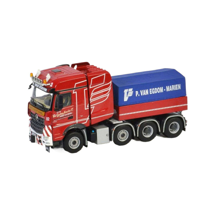 P. van Egdom Mercedes Benz Arocs MP4 SLT BigSpace Ballast Box  トラック / WSI 1/50 建設機械模型 工事車両