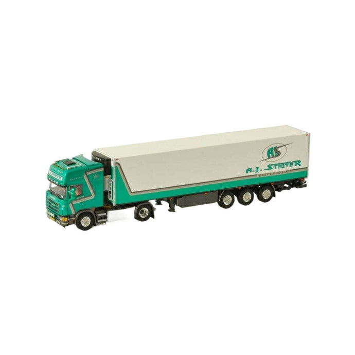 A.J. Stigter Transport Scania R4 Topline Reefer Trailer  トレーラー / WSI 1/50 建設機械模型 工事車両