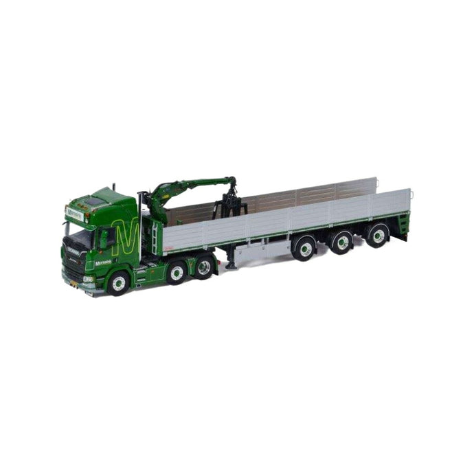 Morssink Scania R Highline CR20H Bricktrailer  トレーラー / WSI 1/50 建設機械模型 工事車両