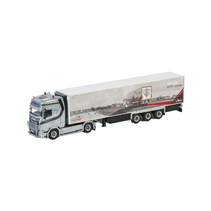 Aubert & Fils Scania S Highline CS20H Reefertrailer  トレーラー / WSI 1/50 建設機械模型 工事車両