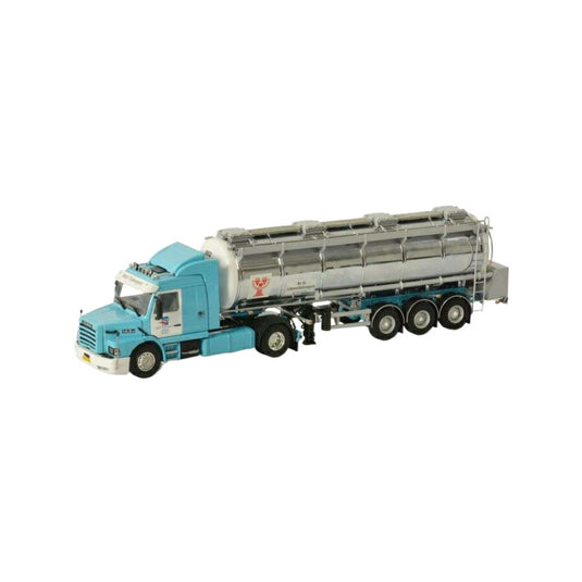 H&S Group Scania 3 Series Torpedo Streamline Tanktrailer  トレーラー / WSI 1/50 建設機械模型 工事車両