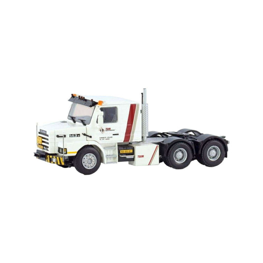 Team Heavy Lift Scania 3 Serie Torpedo 6x4  トラック / WSI 1/50 建設機械模型 工事車両