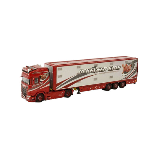 Dekeyser Kris Scania S Highline CS20H 4x2 live stock trailer 3axle  トレーラー / WSI 1/50 建設機械模型 工事車両
