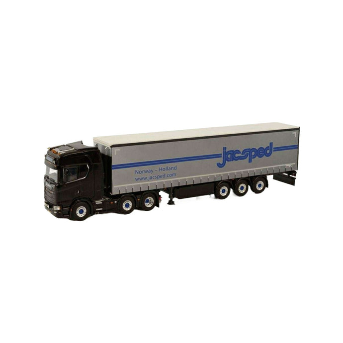 Barry Beens Transport Scania S Highline CS2H Curtainsidetrailer  トレーラー / WSI 1/50 建設機械模型 工事車両