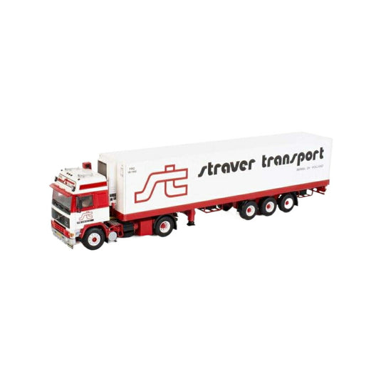 Straver Transport Volvo F12 Globetrotter Reefertrailer  トレーラー / WSI 1/50 建設機械模型 工事車両