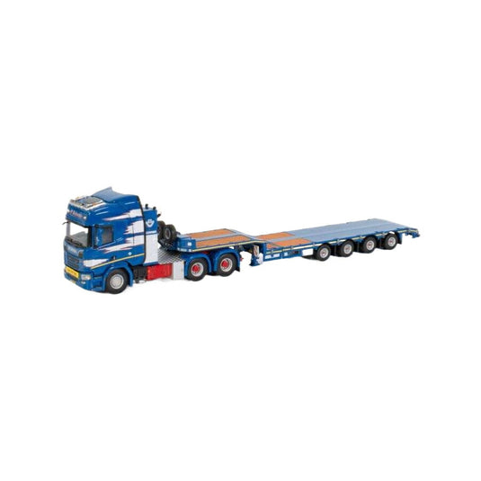 P Adams Scania R Highline CR20H セミローローダー / WSI 1/50 建設機械模型 工事車両