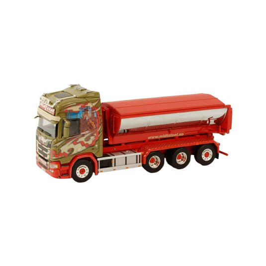 Midstol Scania R Highline CR20H トラクタ / WSI 1/50 建設機械模型 工事車両