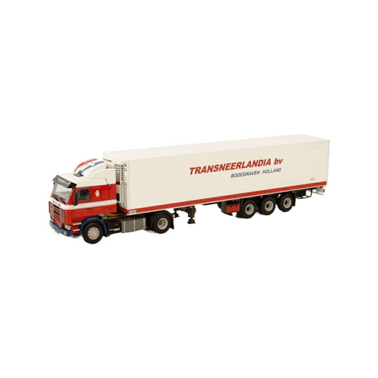 Transneerlandia Scania 3er Serie 4x2 reefer trailer  トレーラー / WSI 1/50 建設機械模型 工事車両