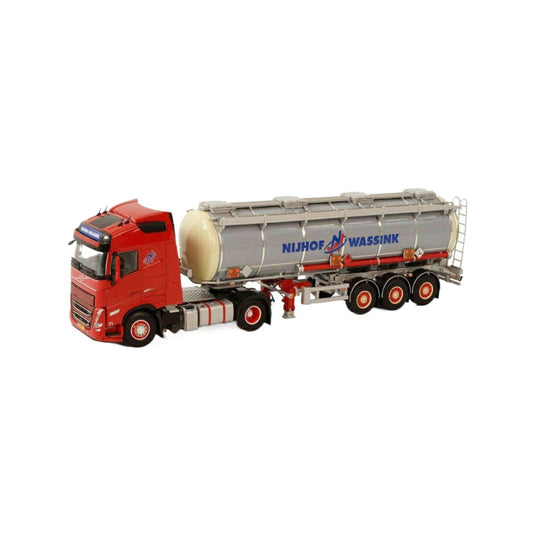 Nijhof Wassink Transport Volvo FH5 Globetrotter 4x2 tanker semitrailer 3axle  トレーラー / WSI 1/50 建設機械模型 工事車両