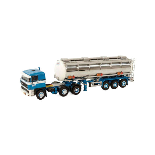 Bos Transporten DAF 3300 6x2 Liftachse tanker semitrailer 3axle  トレーラー / WSI 1/50 建設機械模型 工事車両