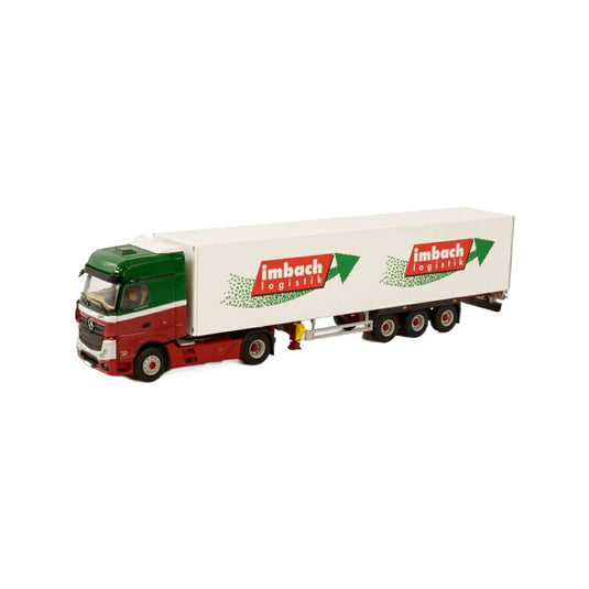 Imbach Mercedes Benz Actros MP5 4x2 box semitrailer 3axle  トレーラー / WSI 1/50 建設機械模型 工事車両