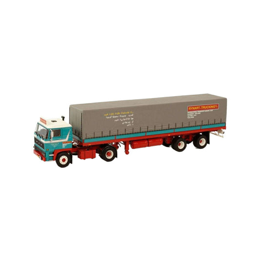 Rynart-Trucking DAF 2800 4x2 Classic curtainside trailer  トレーラー / WSI 1/50 建設機械模型 工事車両