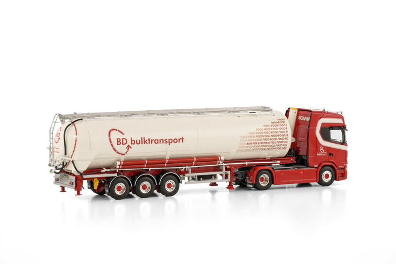 ギャラリービューアに画像をロードする, BD Bulktransport SCANIA S HIGHLINE CS20H 4X2 TIPPER BULK TRAILER  3軸 トラック/WSI 1/50 建設機械模型 工事車両
