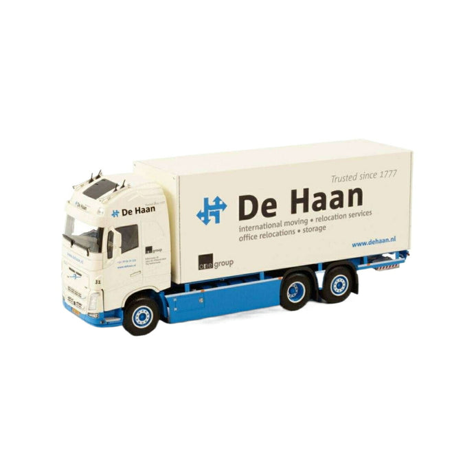 De Haan Verhuizingen Volvo FH04 Globetrotter XL 6x2 box rigid  トラック / WSI 1/50 建設機械模型 工事車両