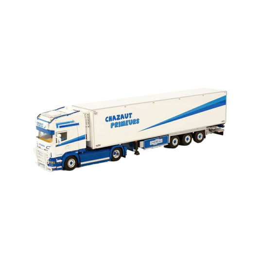 Chazaut Primeurs Scania R6 Topline 4x2 reefer semitrailer  トレーラー / WSI 1/50 建設機械模型 工事車両