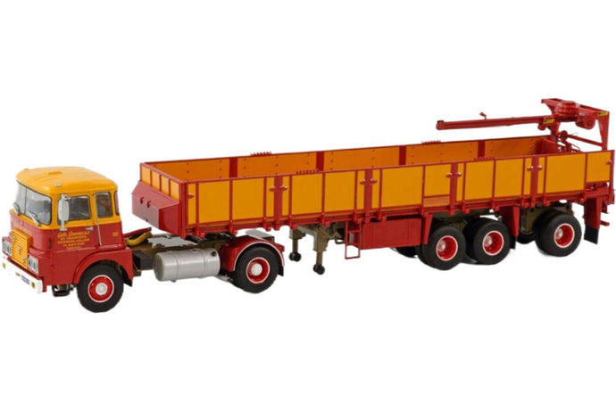 Gebr. Greving FTF F Serie 4x2 ブリックトレーラー / WSI 1/50 建設機械模型 工事車両