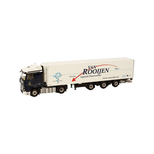 Van Rooijen Logistiek B.V. Mercedes Benz Actros MP5 StreamSpace 4x2 reefer semitrailer  トレーラー / WSI 1/50 建設機械模型 工事車両