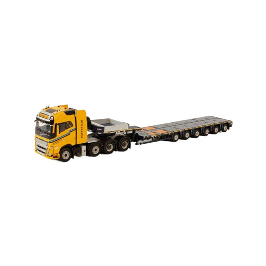 Boekestijn Volvo FH05 Globetrotter 8x4 MCO PX low loader  トレーラー / WSI 1/50 建設機械模型 工事車両