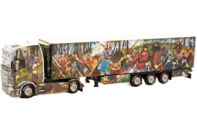 スカニア S ハイライン CS20H 冷凍トレーラー トラック / WSI 1/50 建設機械模型 工事車両